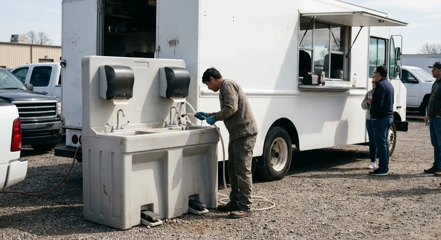 Hand Wash Station in Delton, MI